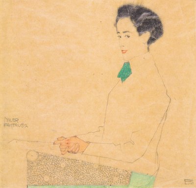 Portrait du peintre Anton Faistauer - Egon Schiele